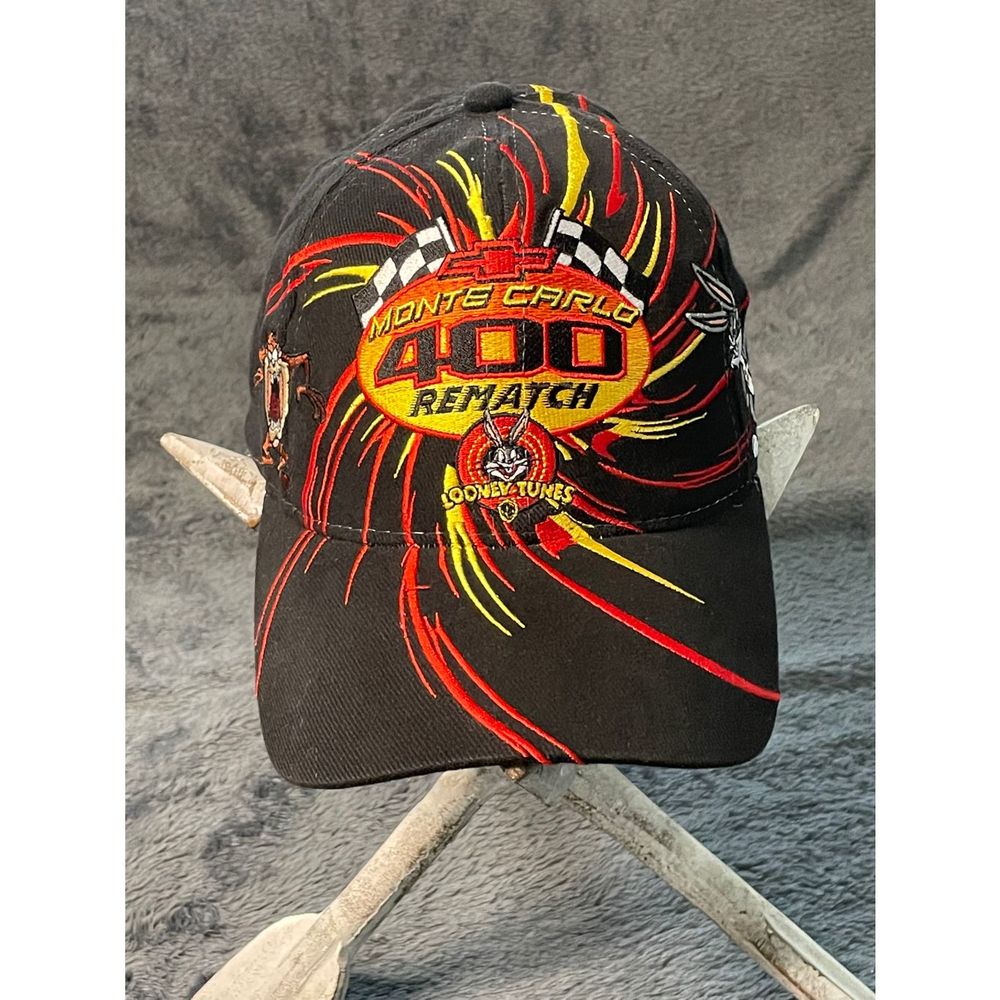 VTG NASCAR Chase Looney Tunes Monte Carlo 400 Rematch Sept, 7 2002 Strapback Hat